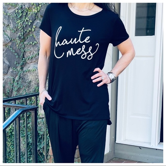 ✨LAST ONE✨Haute Mess chic Graphic Tee - Picture 4 of 8